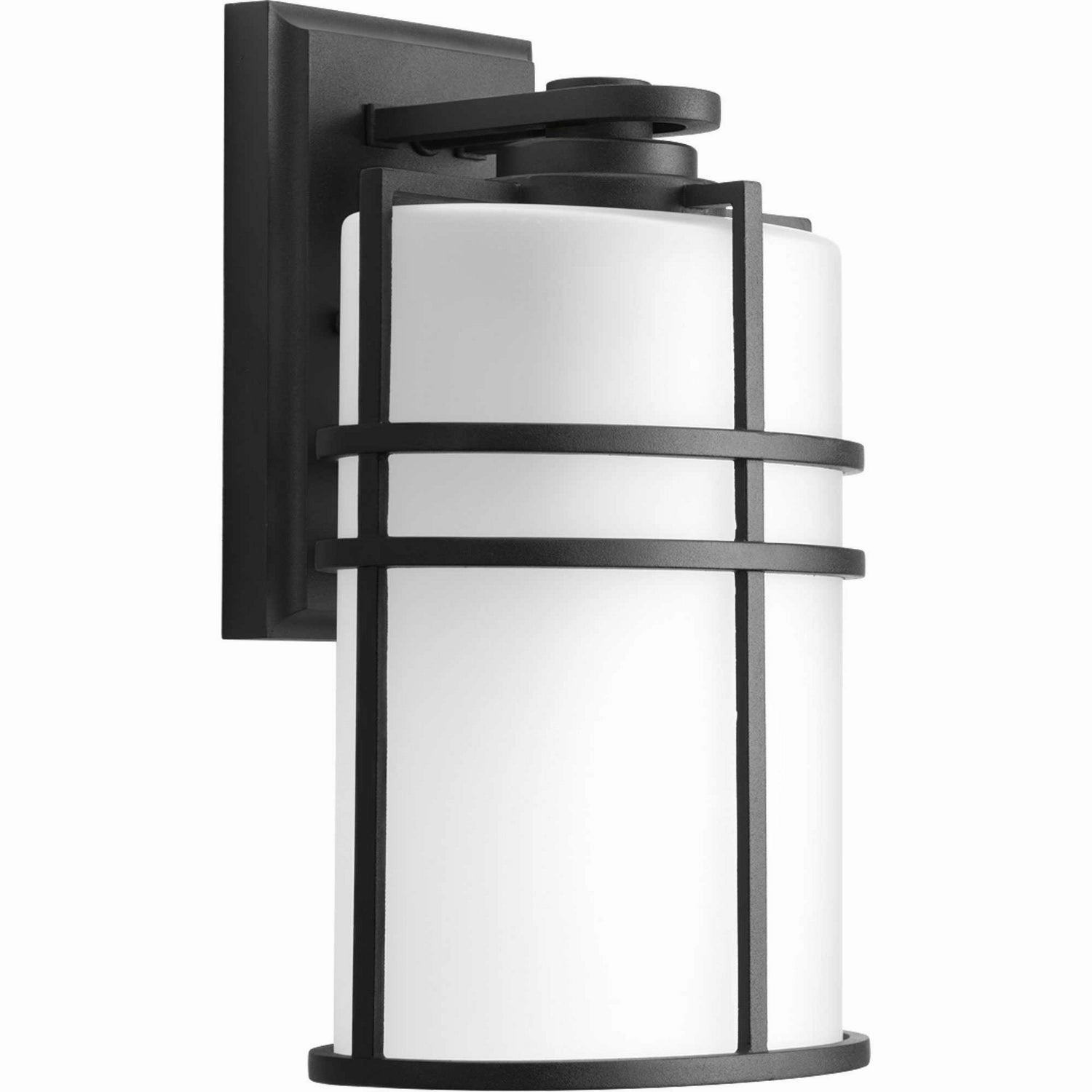 Format One Light Wall Lantern BlackOutdoor wall sconces with motion sensor