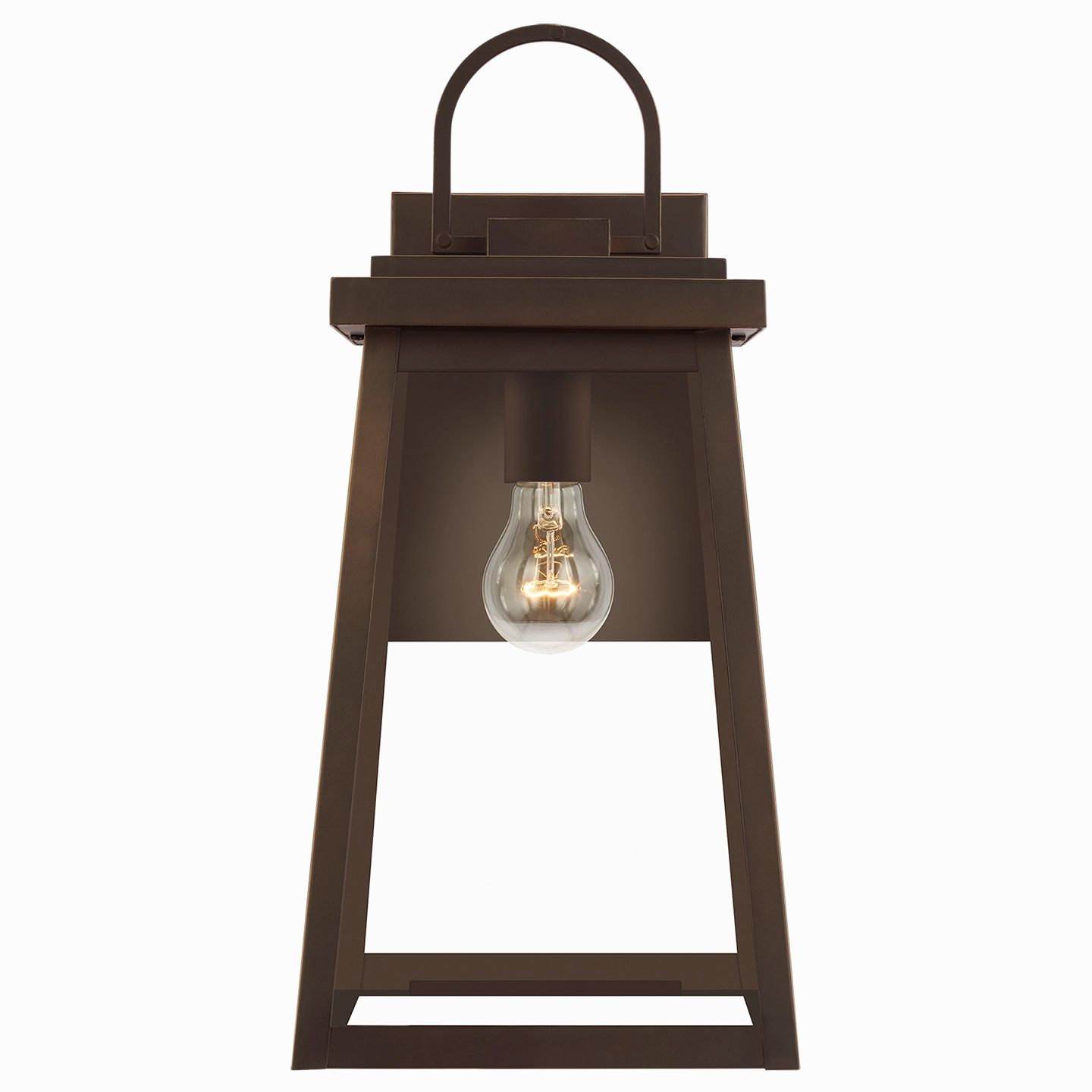 Founders 1-Light Large Outdoor Wall Lantern (with Bulbs)