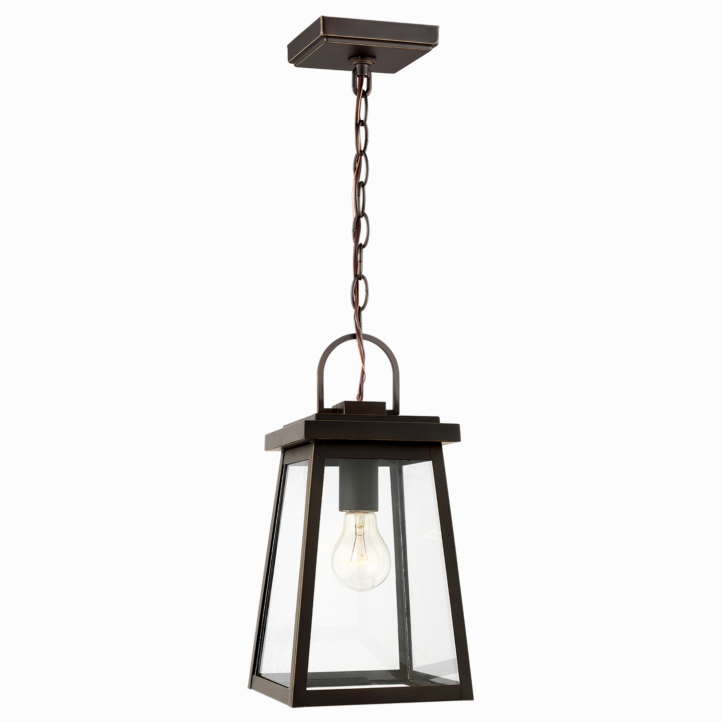 Founders 1-Light Outdoor Pendant (with Bulbs)