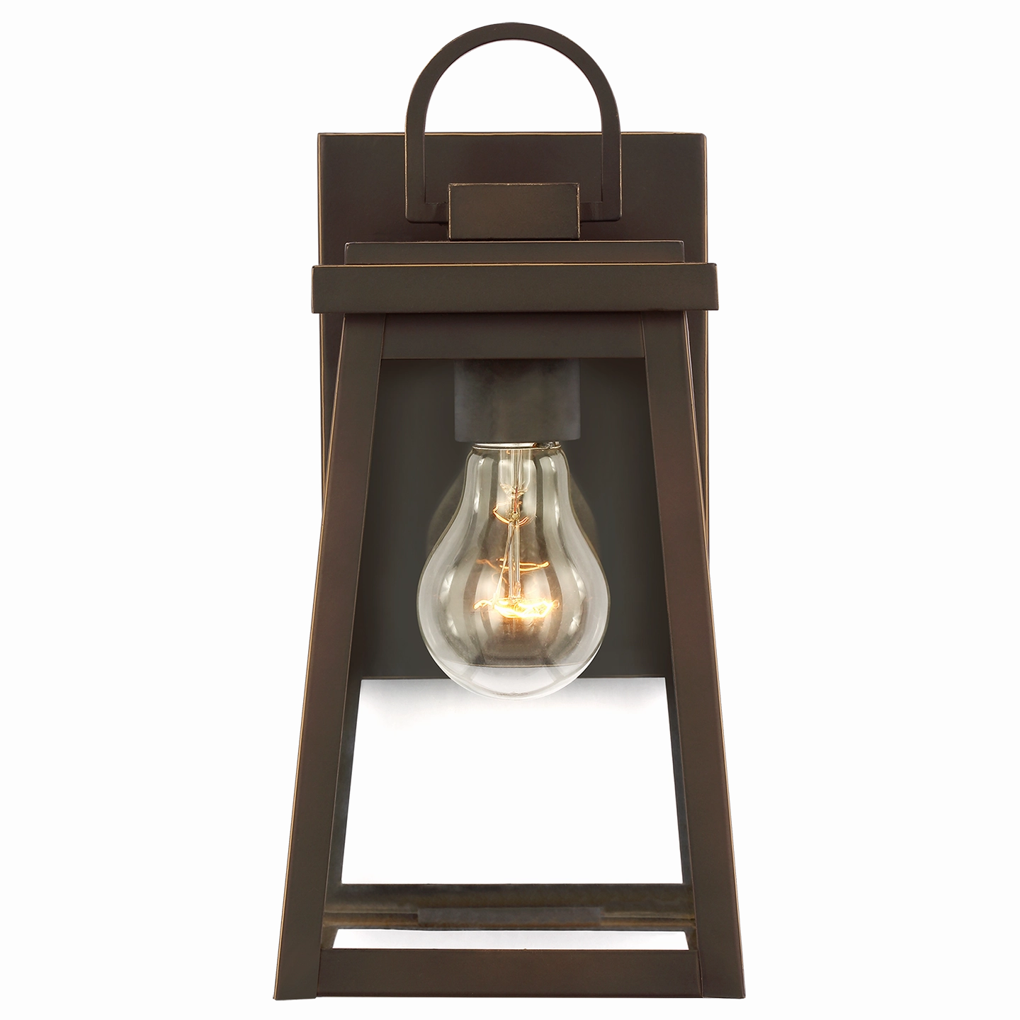 Founders 1-Light Small Outdoor Wall Lantern (with Bulbs)
