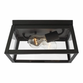 Founders 2-Light Outdoor Flush Mount (with Bulbs)Weatherproof outdoor lighting