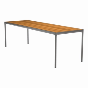 Four Outdoor Dining Table w/ Leg Extensionoutdoor patio dining furniture set
