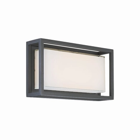 Framed LED Outdoor Wall Sconce BronzeOutdoor wall sconces with motion sensor