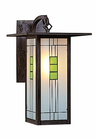Franklin One Light Wall Mount Mission BrownOutdoor wall sconces with motion sensor