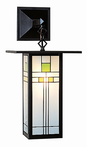 Franklin One Light Wall Mount Satin BlackOutdoor wall sconces with motion sensor
