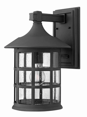 Freeport LED Wall Mount BlackOutdoor wall sconces with motion sensor