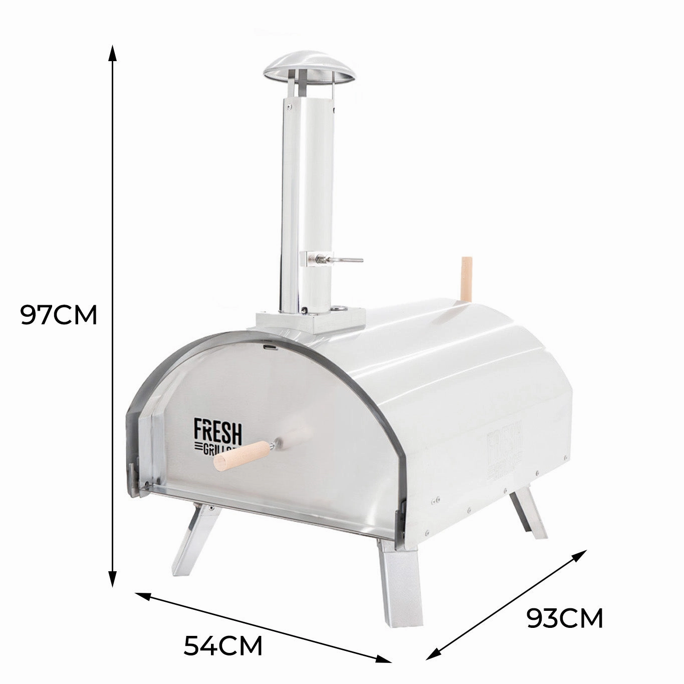 Fresh Grills Extra Large Premium Outdoor Pizza Oven