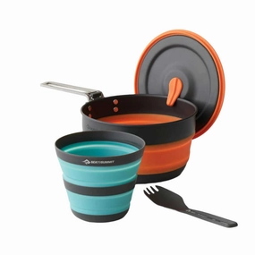 Frontier UL Collapsible One Pot Cook Set | 3 Piece heavy-duty garden utility cart with handle