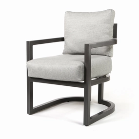 Click Outdoor Dining Chair w/ Armrestsoutdoor patio dining furniture set