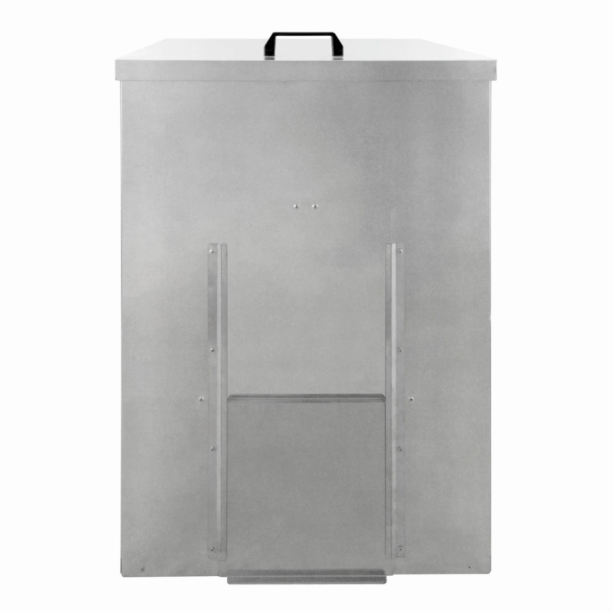 Galvanised Coal Bunker - 150kg compact outdoor storage solutions