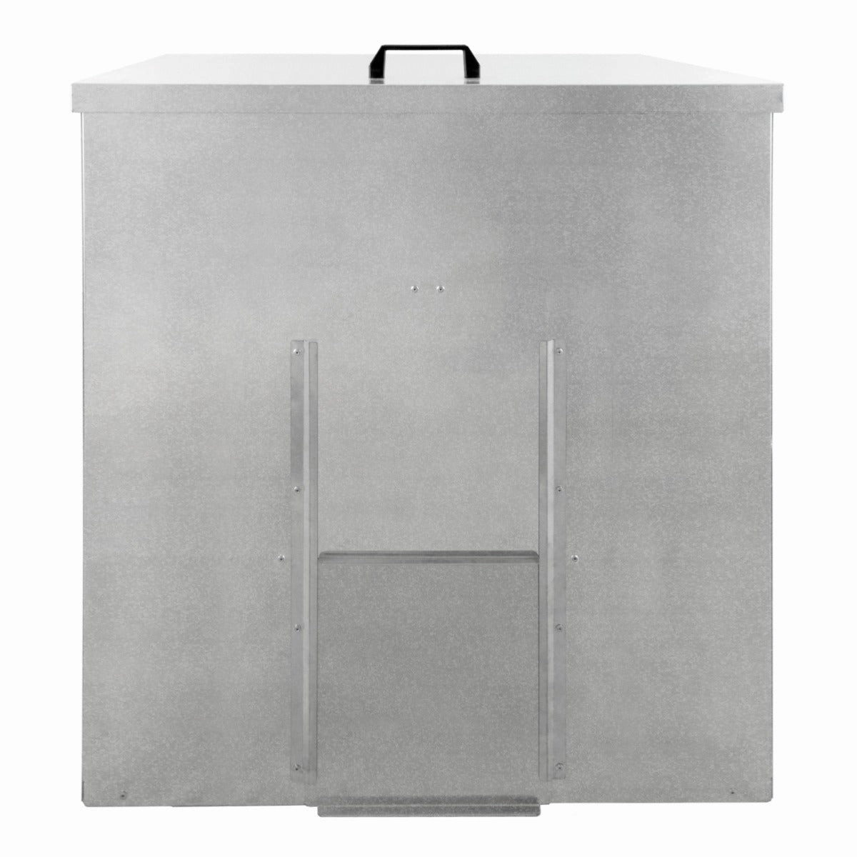 Galvanised Coal Bunker - 250kg compact outdoor storage solutions