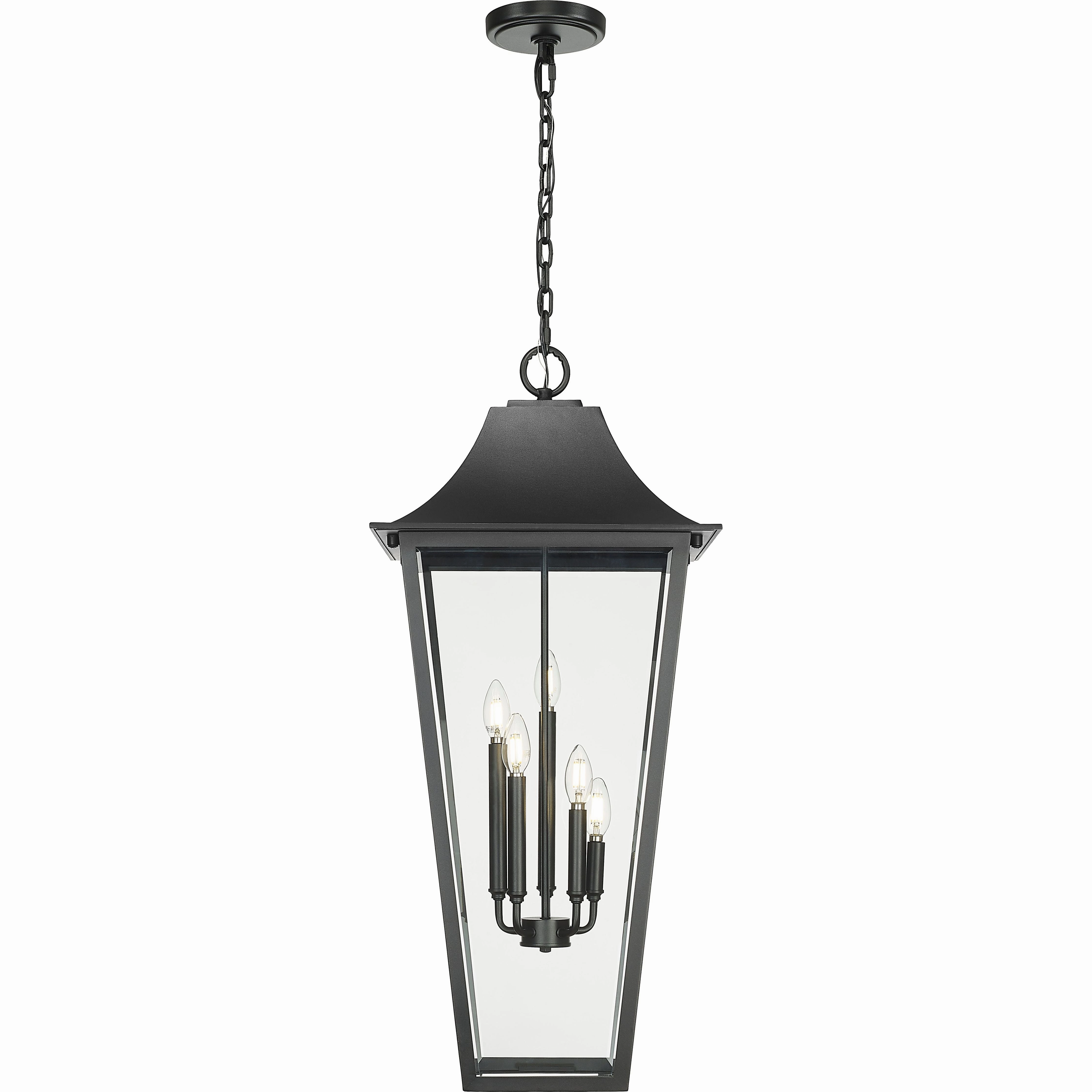 Gannon 5-Light Outdoor Chain Mount Ceiling Fixture