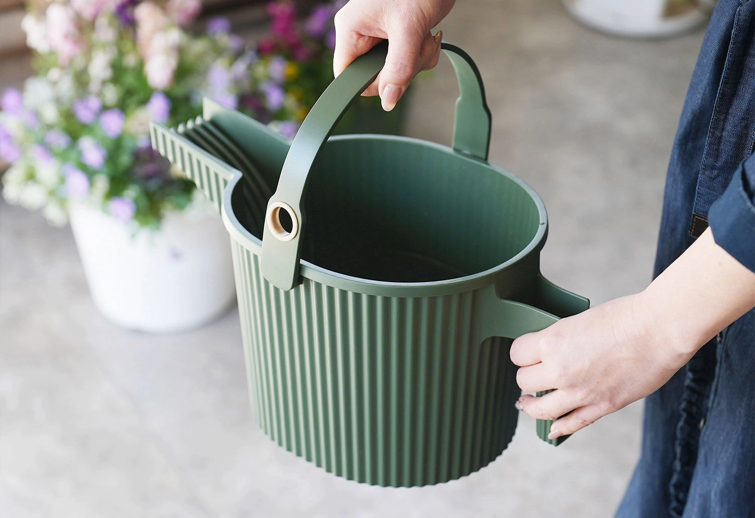 Garden Beetle Watering Can