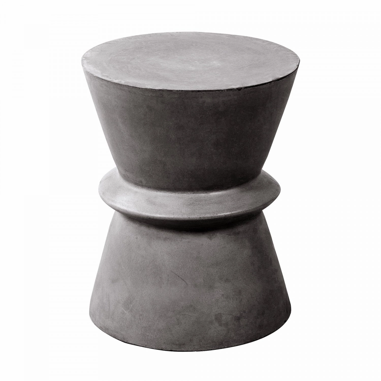 Gavrin Hourglass Side Table - Dark Greyoutdoor patio furniture set