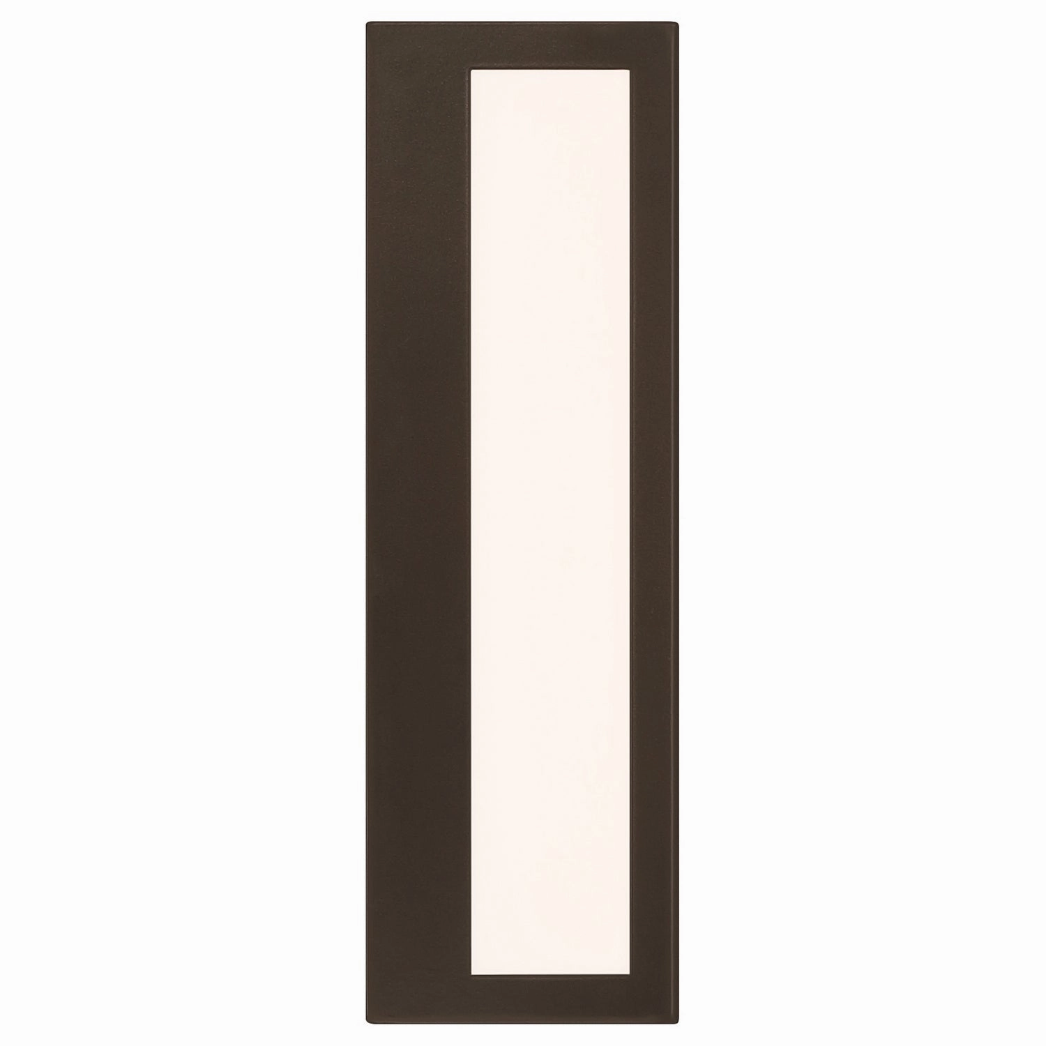 GEO Dual Voltage LED Outdoor Wall Mount Bronze