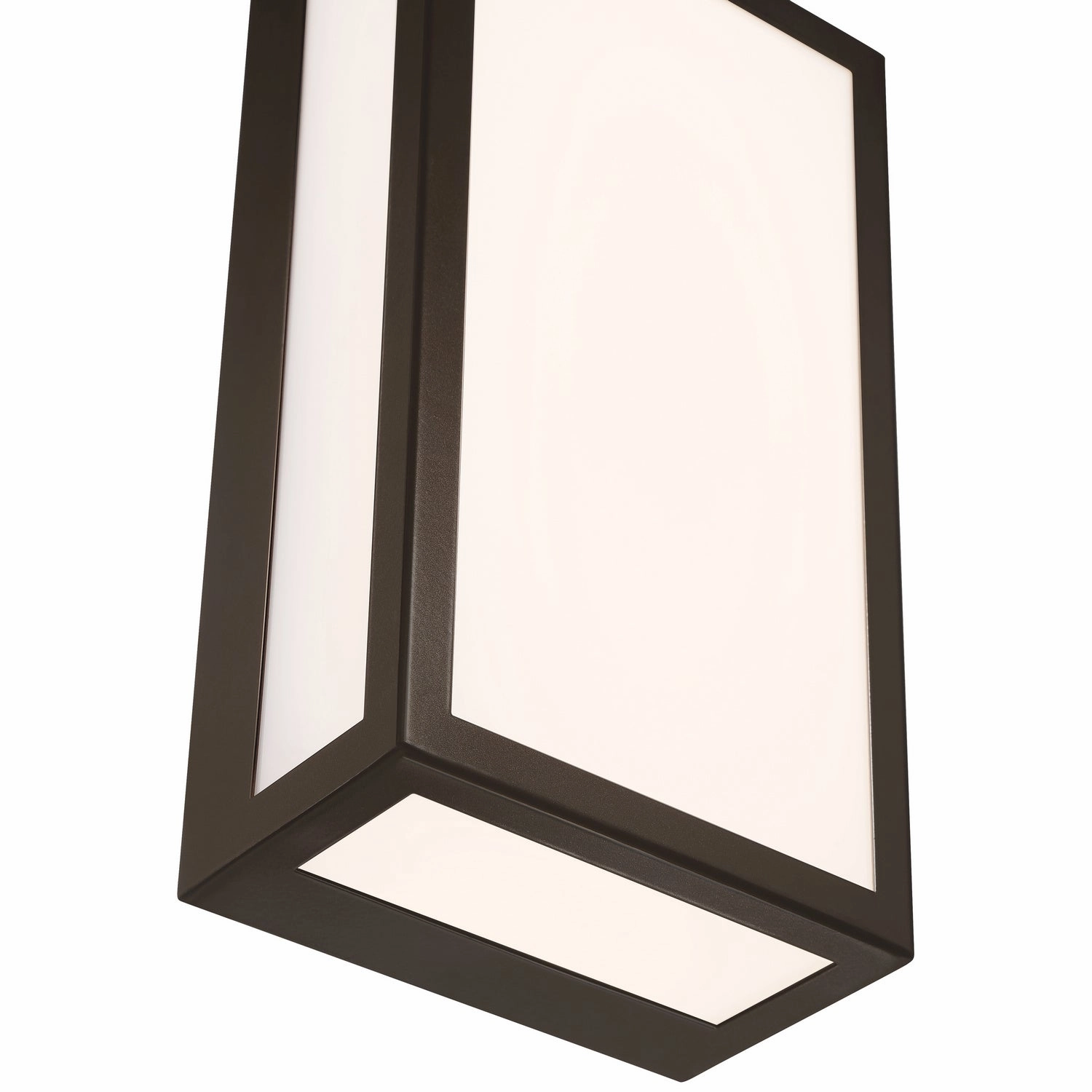 GEO Dual Voltage LED Outdoor Wall Mount Bronze