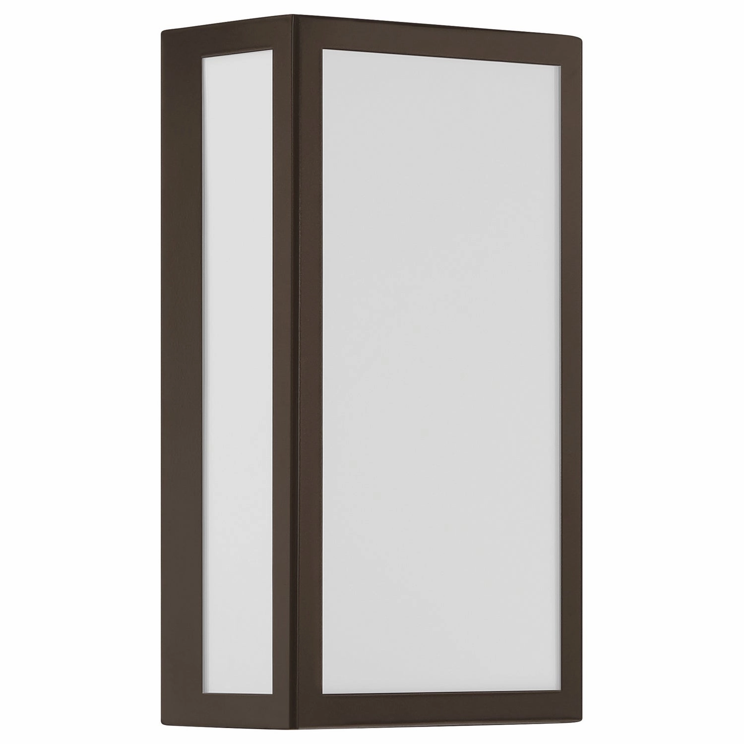 GEO Dual Voltage LED Outdoor Wall Mount Bronze