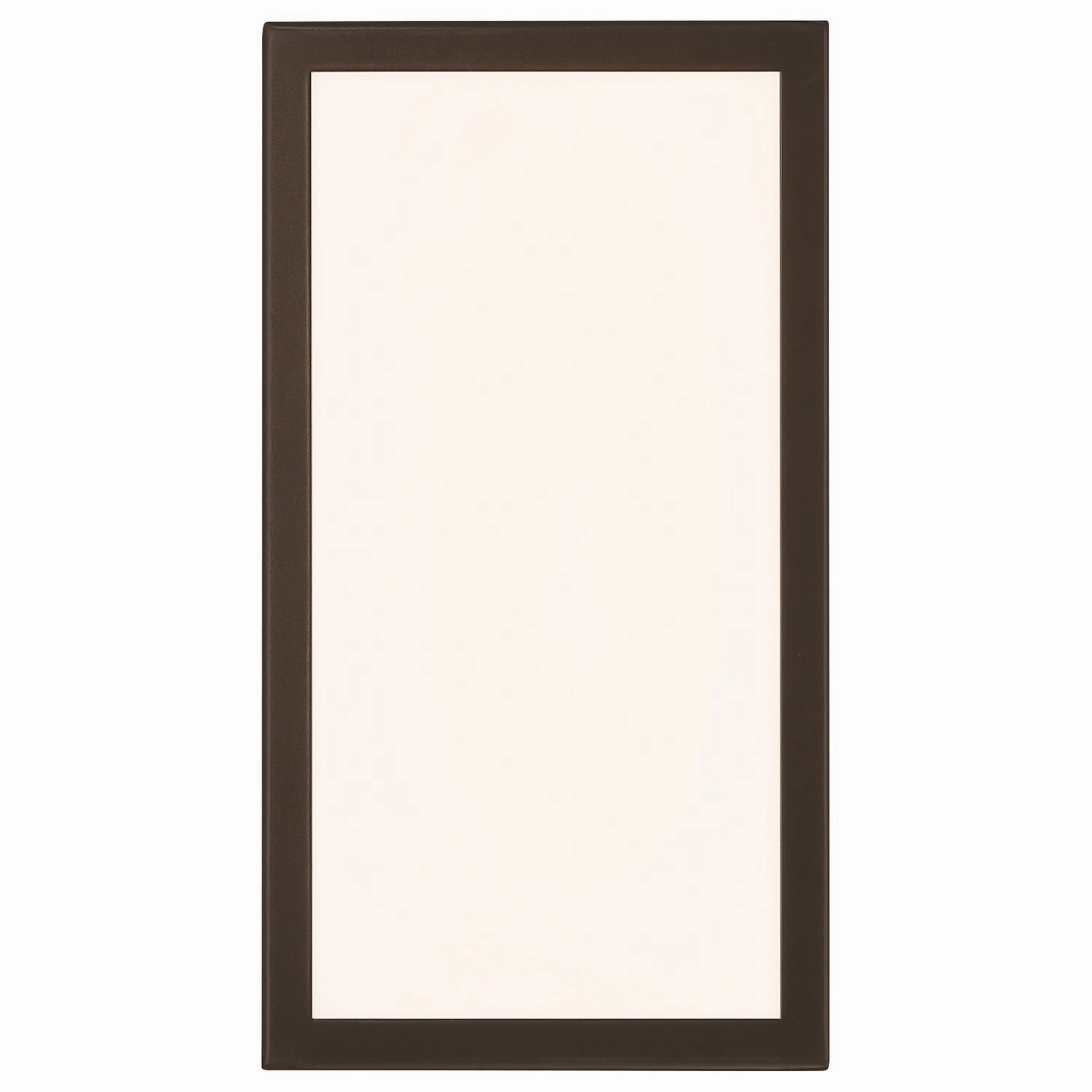 GEO Dual Voltage LED Outdoor Wall Mount Bronze