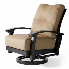 Georgetown Cushion Spring Swivel Lounge Chairaluminum alloy outdoor sofa set