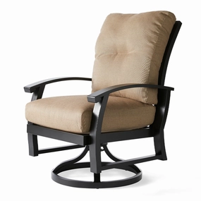 Georgetown Cushion Swivel Rocking Dining Armchairaluminum alloy outdoor sofa set