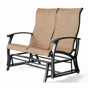 Georgetown Sling Love Seat Glideraluminum alloy outdoor sofa set