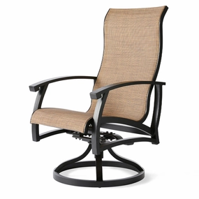 Georgetown Sling Swivel Rocking Dining Armchairaluminum alloy outdoor sofa set