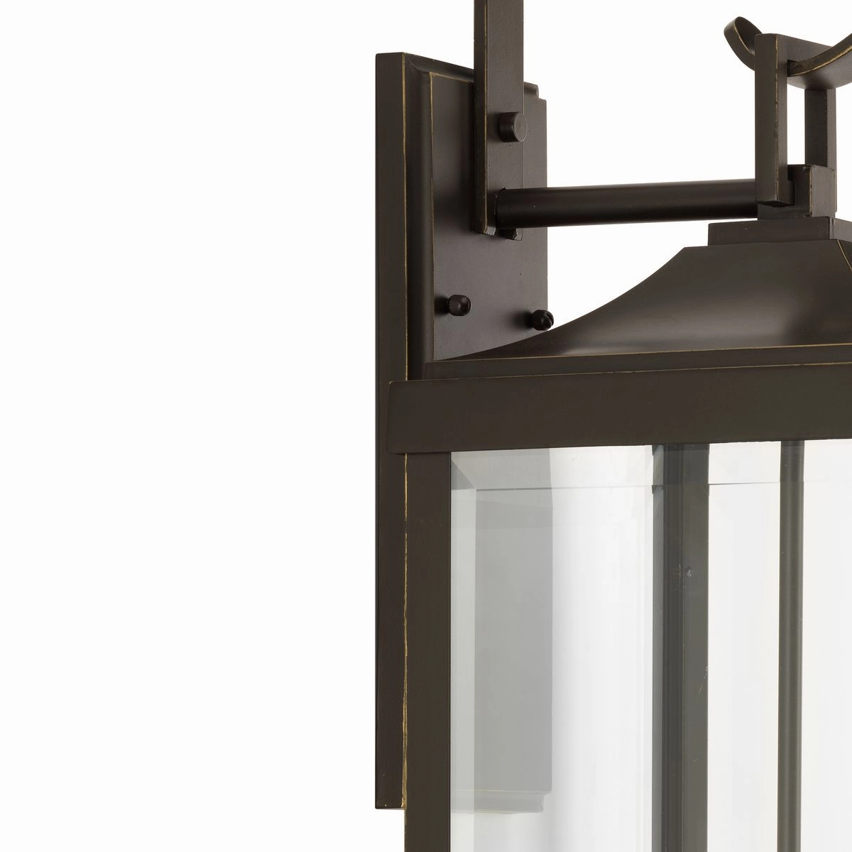 Gibbes Street Three Light Large Wall Lantern Antique Bronze