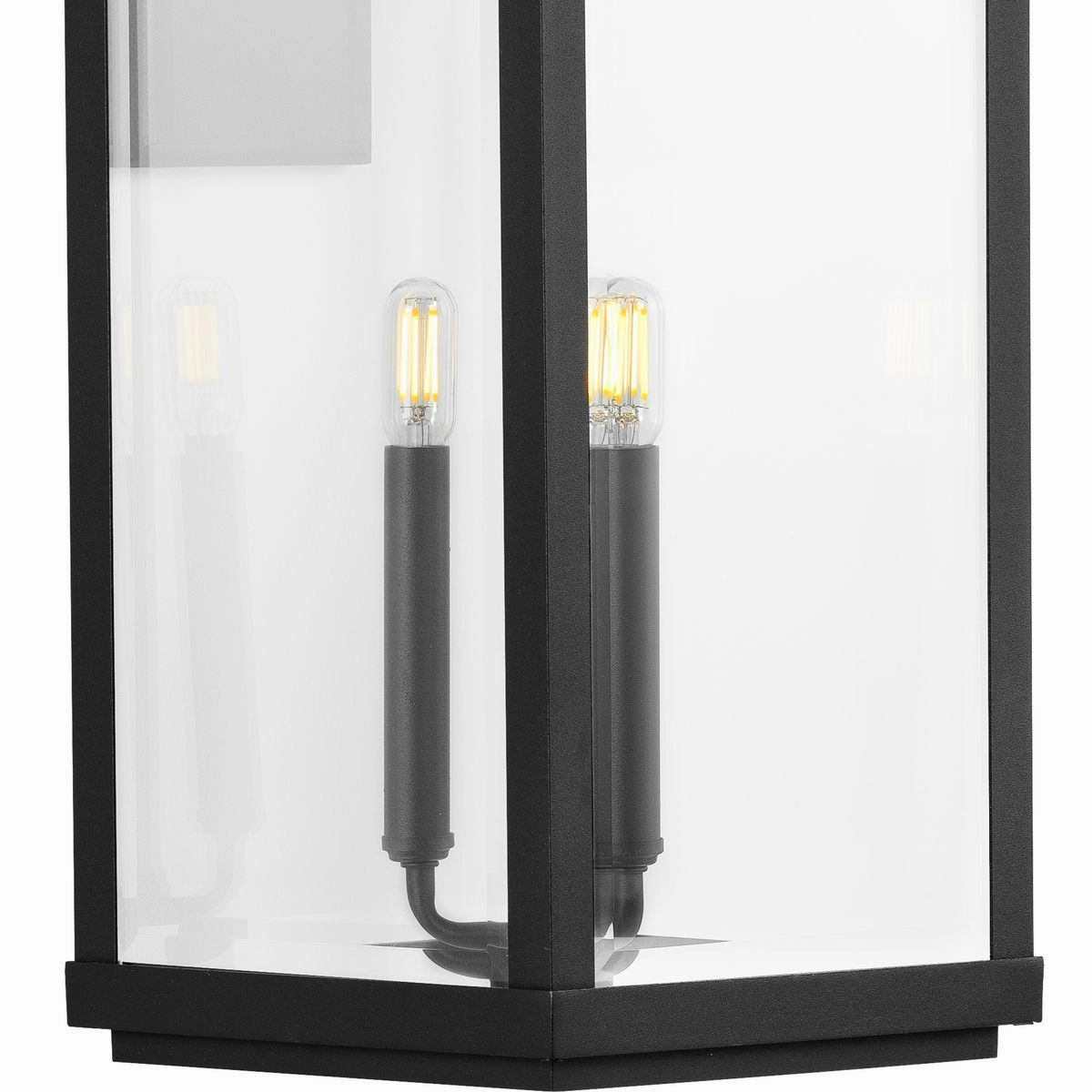 Gibbes Street Three Light Wall Lantern Black