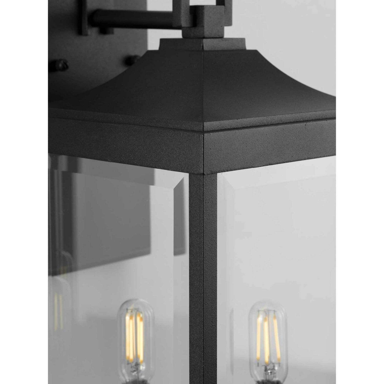 Gibbes Street Two Light Wall Lantern Black