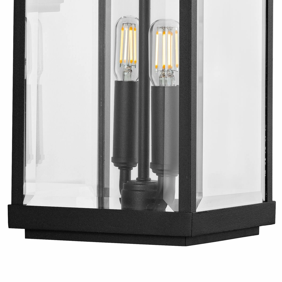Gibbes Street Two Light Wall Lantern Black