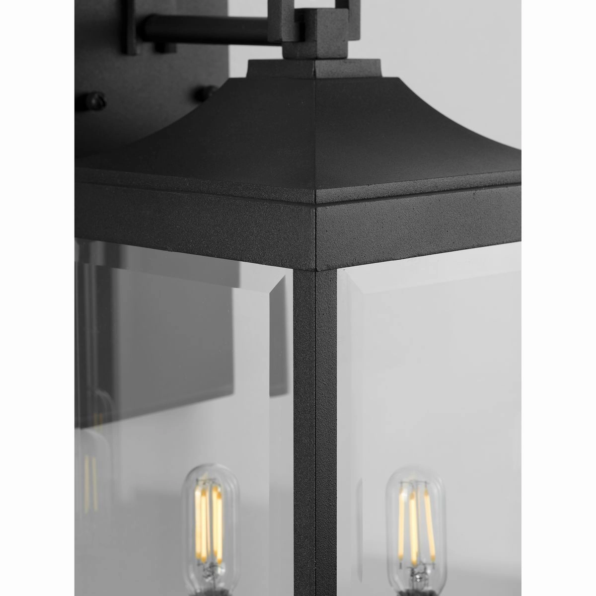Gibbes Street Two Light Wall Lantern Black