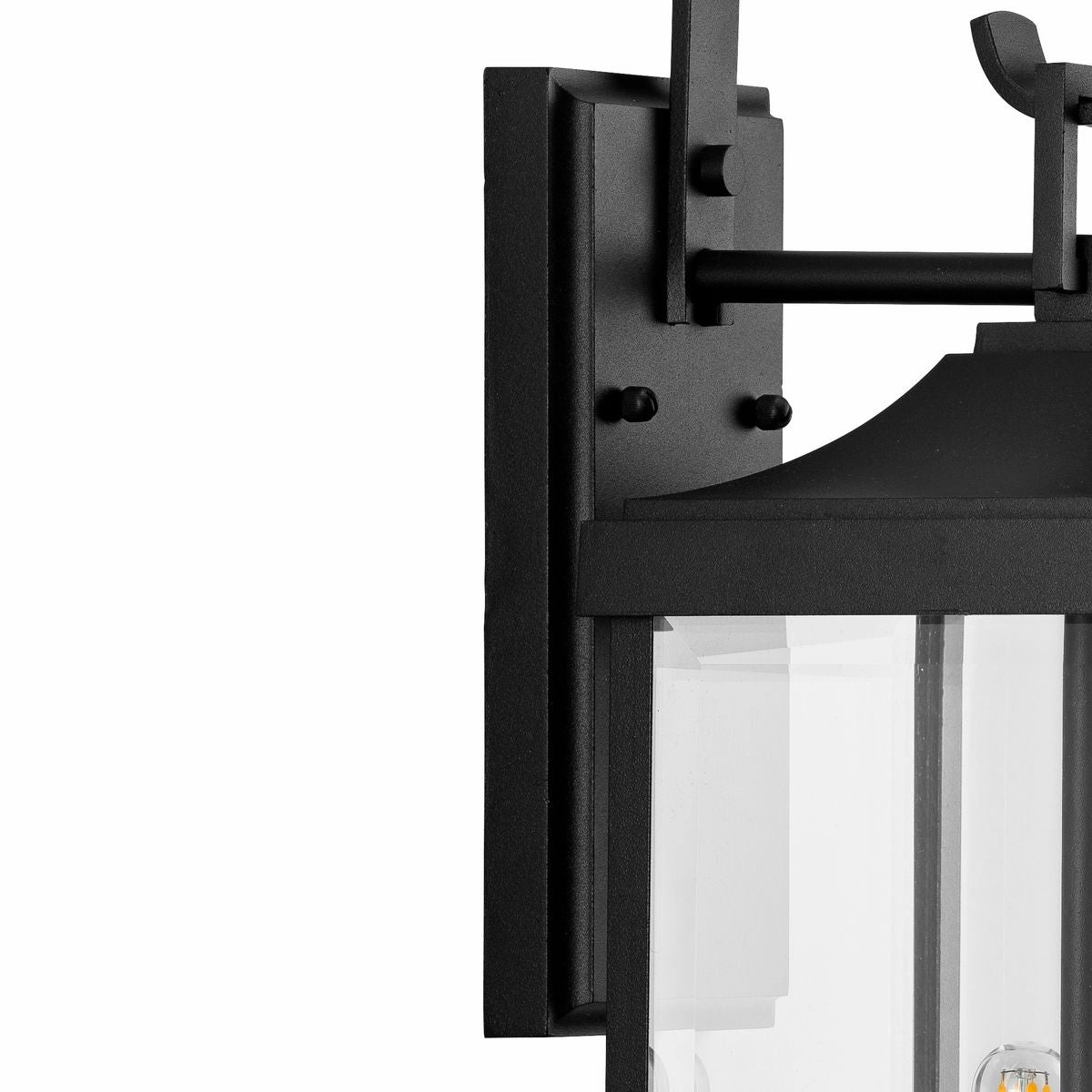 Gibbes Street Two Light Wall Lantern Black