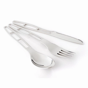 Glacier Stainless Cutlery SetPortable camping cookware set