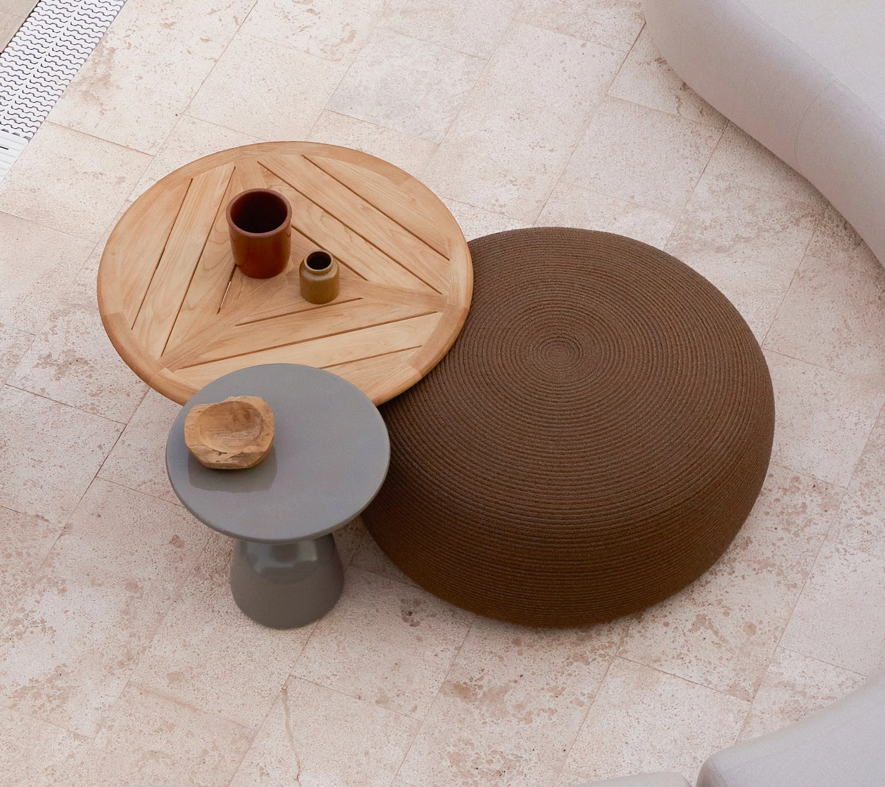Glaze coffee table, large