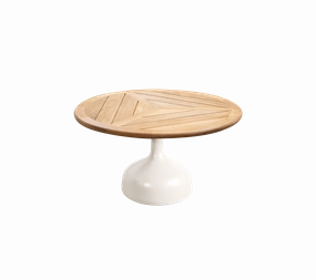 Glaze coffee table, largeoutdoor coffee table for patio or lounge