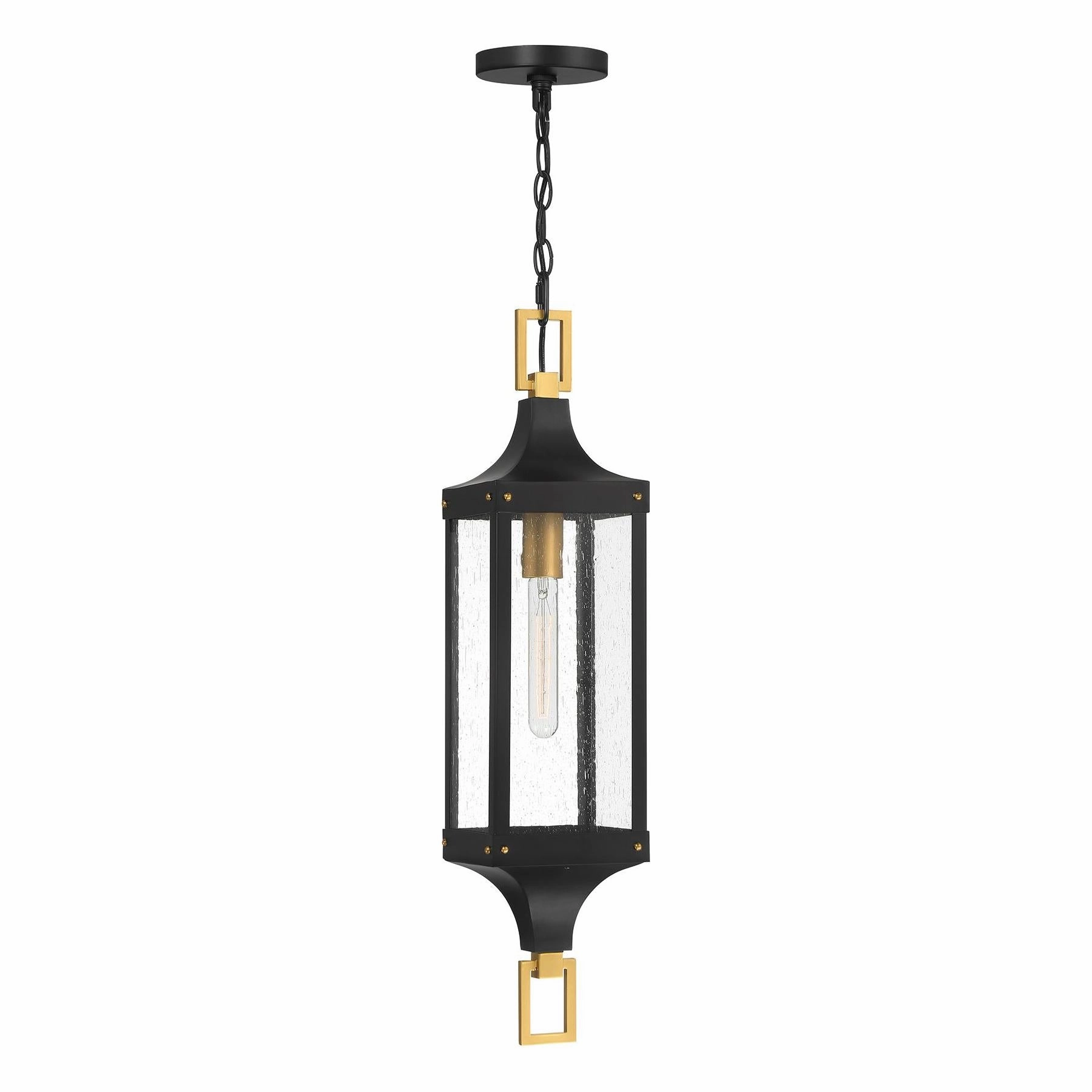 Glendale 1-Light Outdoor Hanging LanternWeatherproof outdoor lighting