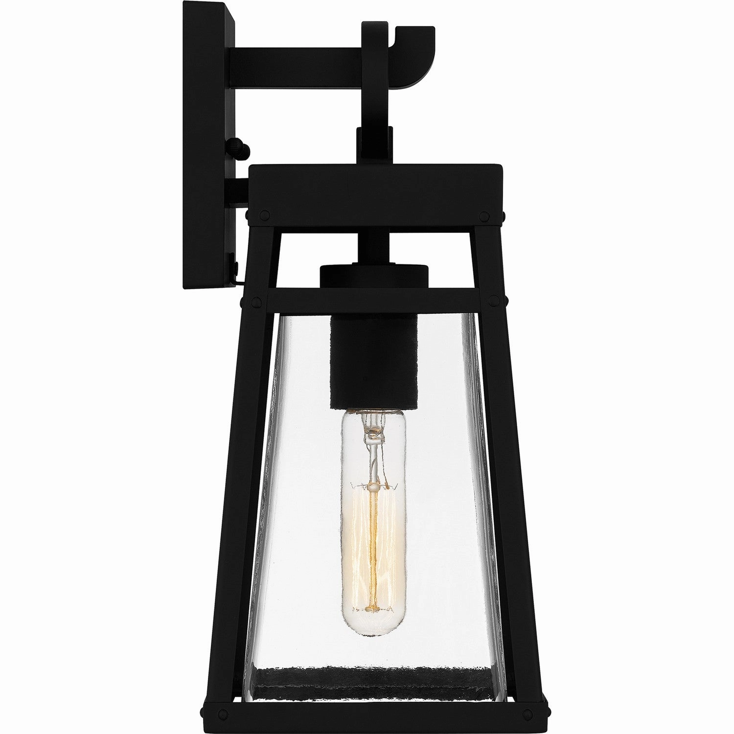 Godfrey One Light Outdoor Wall Mount Matte Black