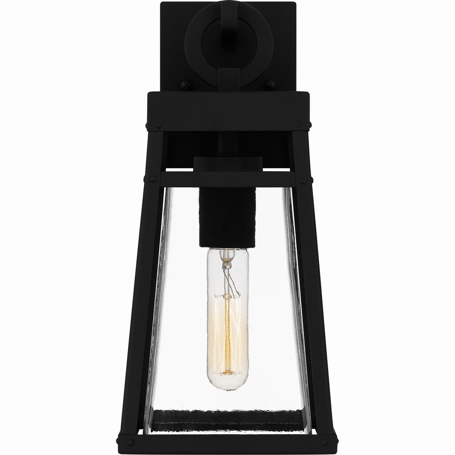 Godfrey One Light Outdoor Wall Mount Matte Black