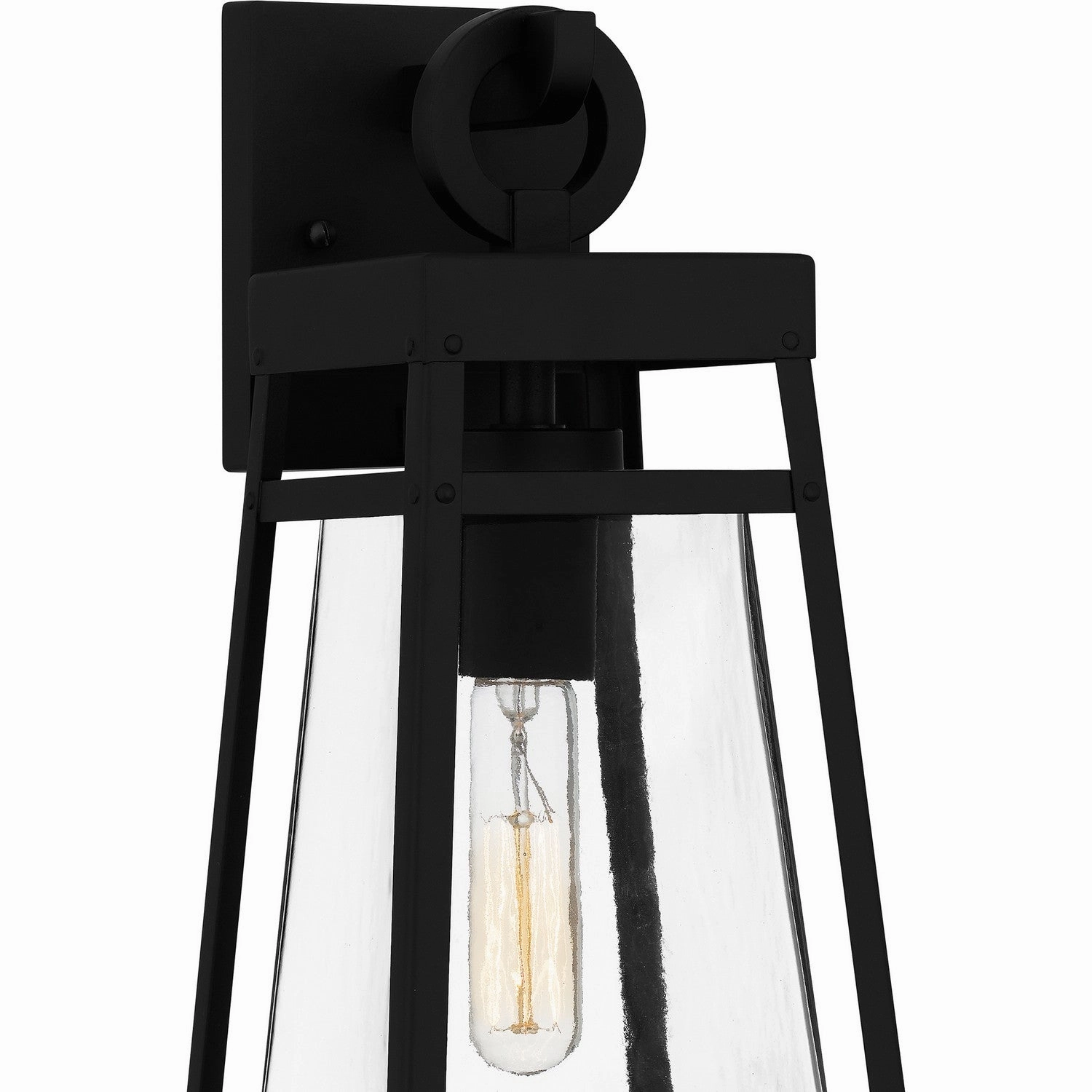 Godfrey One Light Outdoor Wall Mount Matte Black