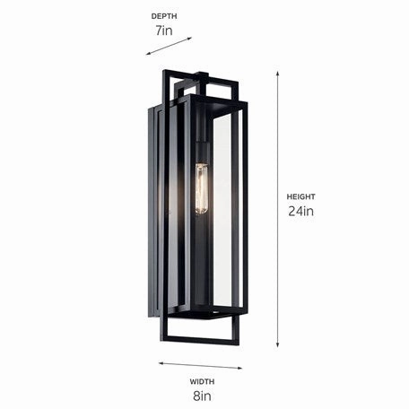Goson 24" 1-Light Outdoor Wall Light