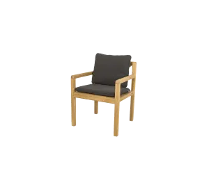 Grace chairoutdoor dining chair with armrests
