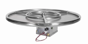 Grand Canyon 18" Round Flat Stack Outdoor Fire Pit Kit RFS-18portable outdoor fire pit with lid