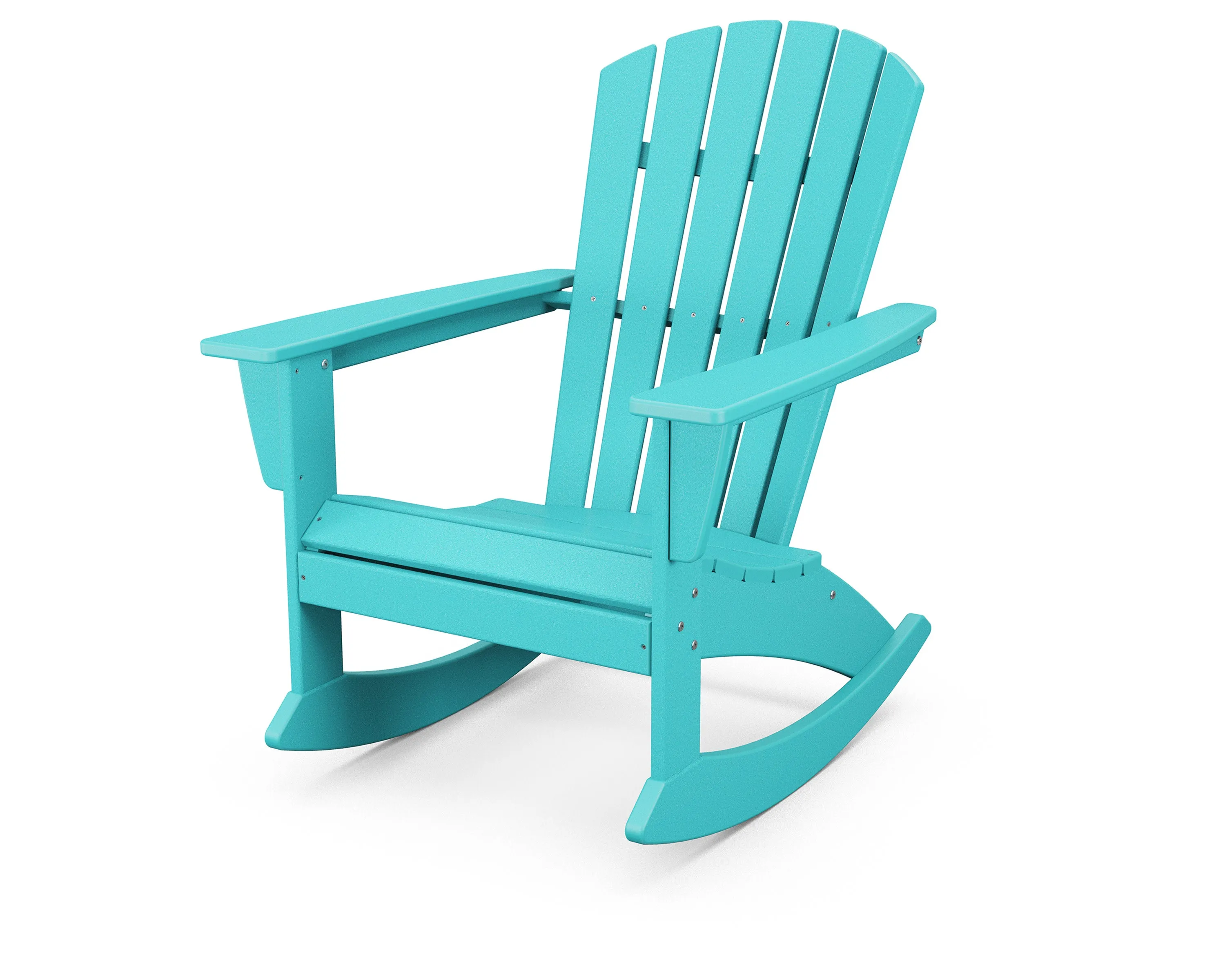 Grant Park Traditional Curveback Adirondack Rocking Chair