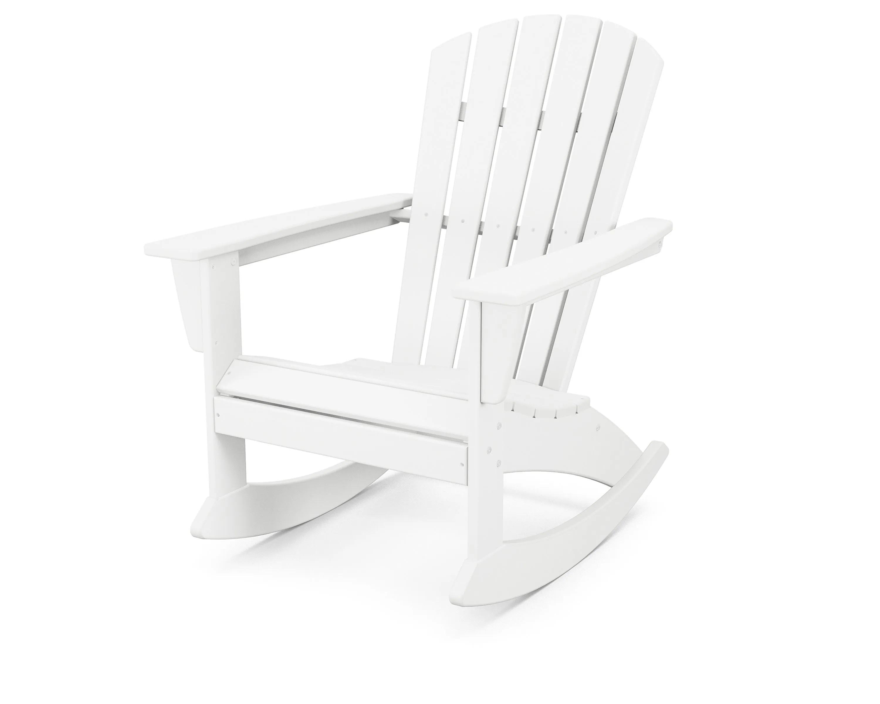Grant Park Traditional Curveback Adirondack Rocking Chair