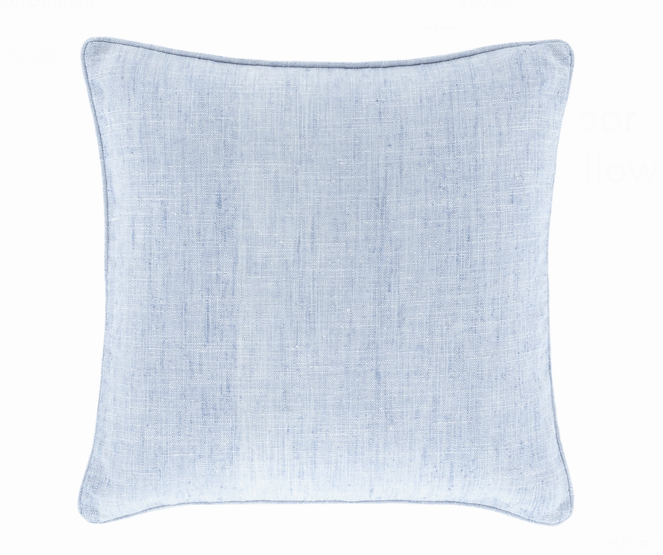 Greylock Indoor/Outdoor Decorative Pillow Cover - Soft French Bluewaterproof outdoor throw pillow