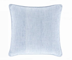 Greylock Indoor/Outdoor Decorative Pillow Cover - Soft French Bluewaterproof outdoor throw pillow