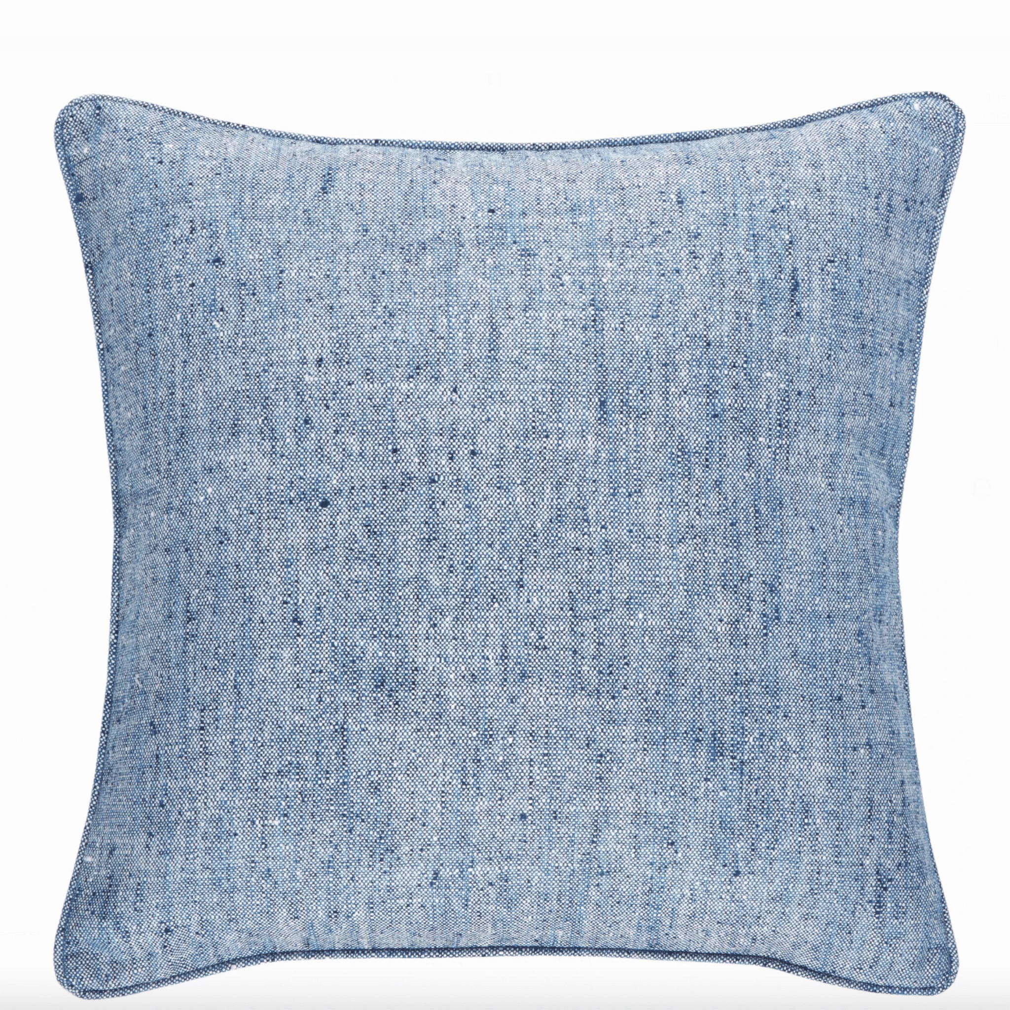 Greylock Indoor/Outdoor Decorative Pillow Cover - Soft Navy Bluewaterproof outdoor throw pillow