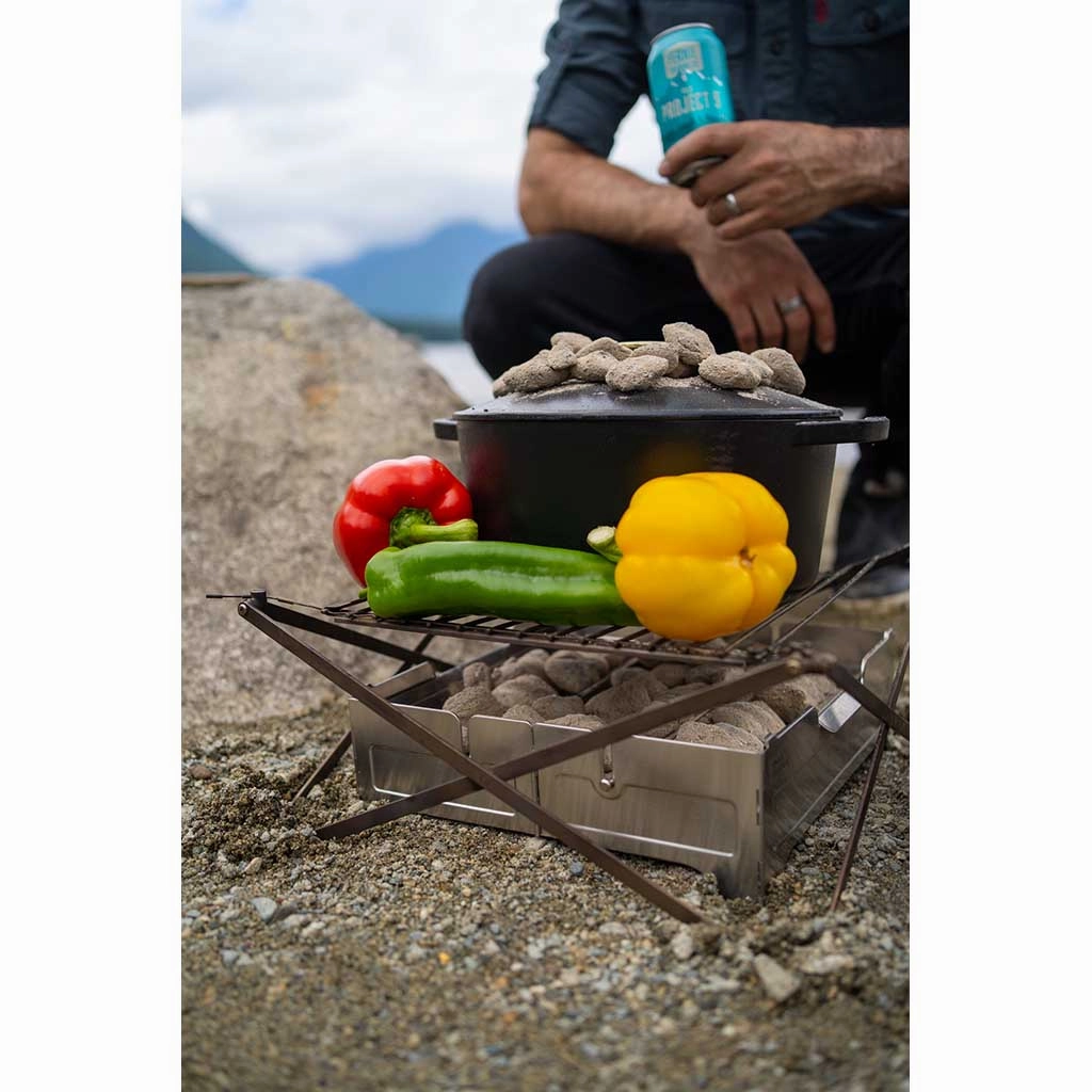 Grill with Fire Set