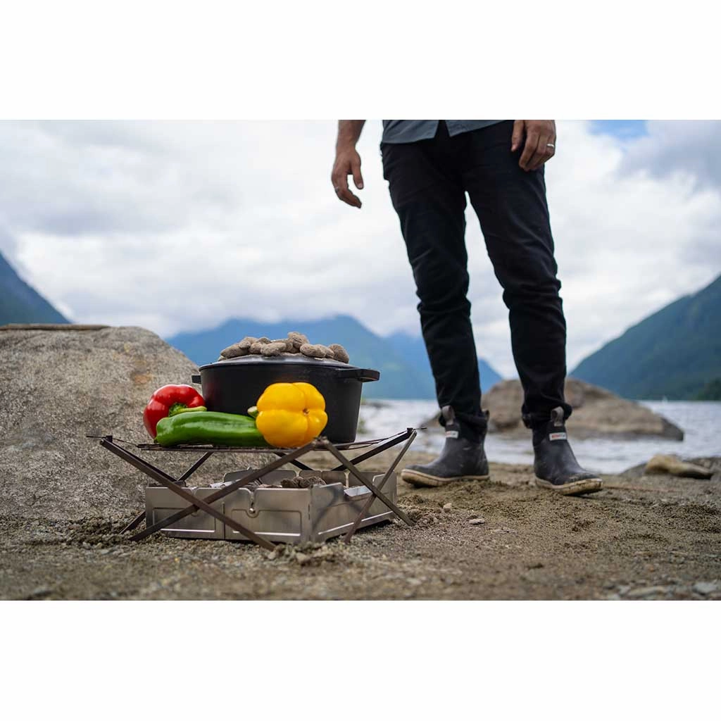 Grill with Fire Set