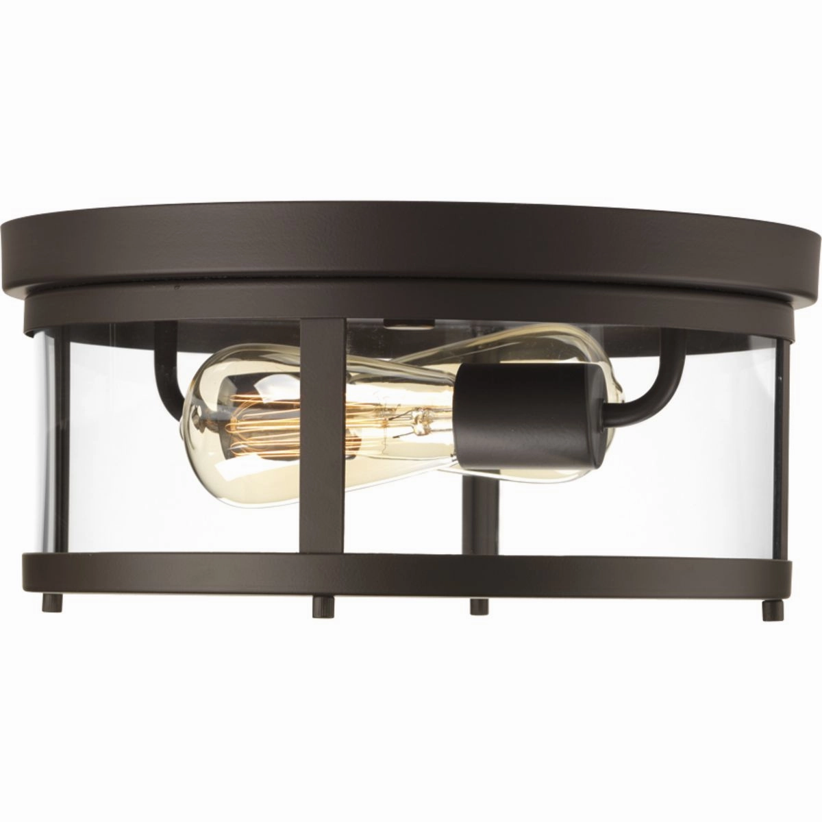 Gunther 2-Light Outdoor Flush Mount